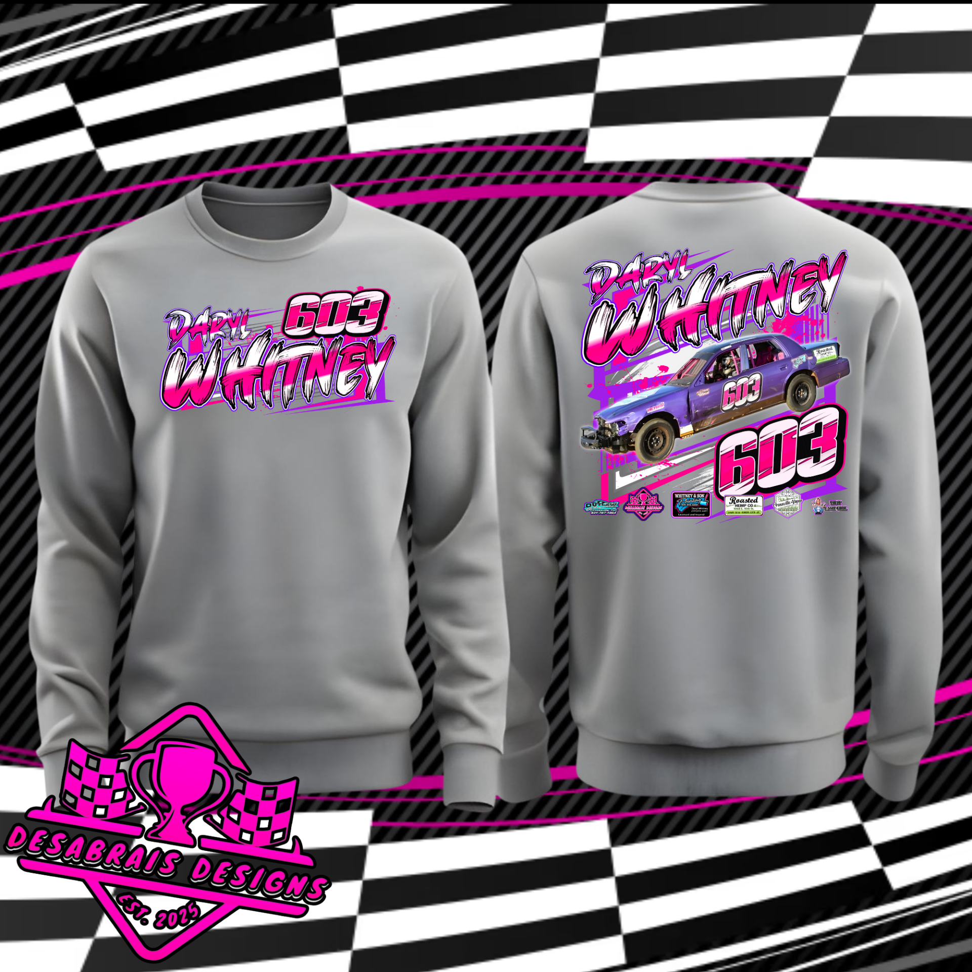 Daryl Whitney Youth Crew Neck