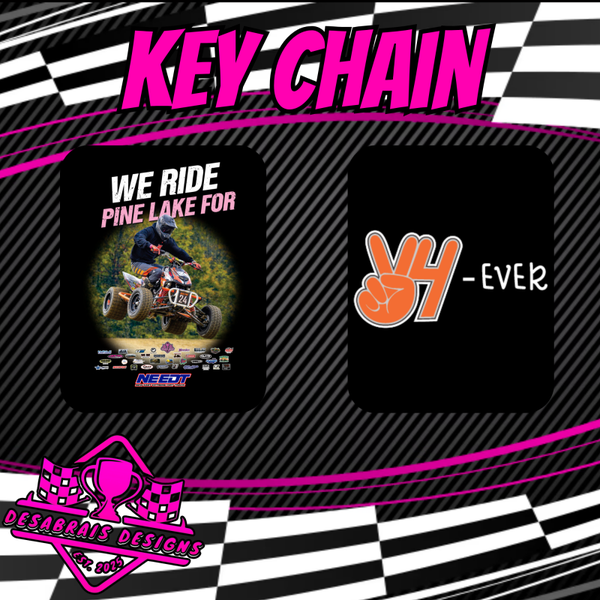 NEEDT Round 8 Key Chain