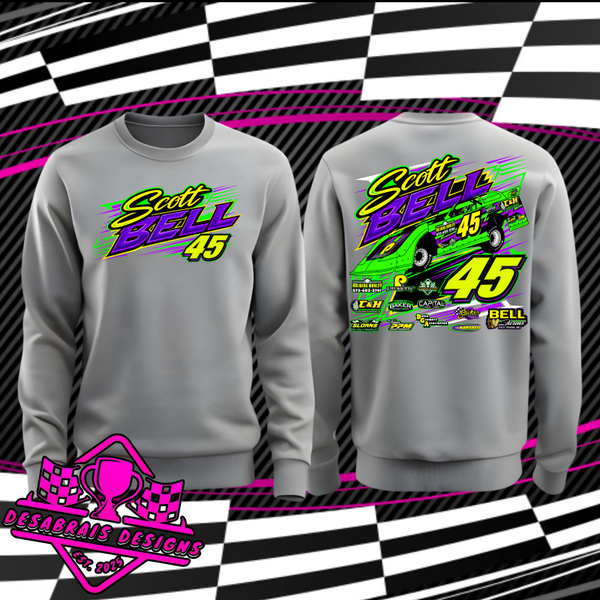 Scott Bell Plus Size Crew Neck