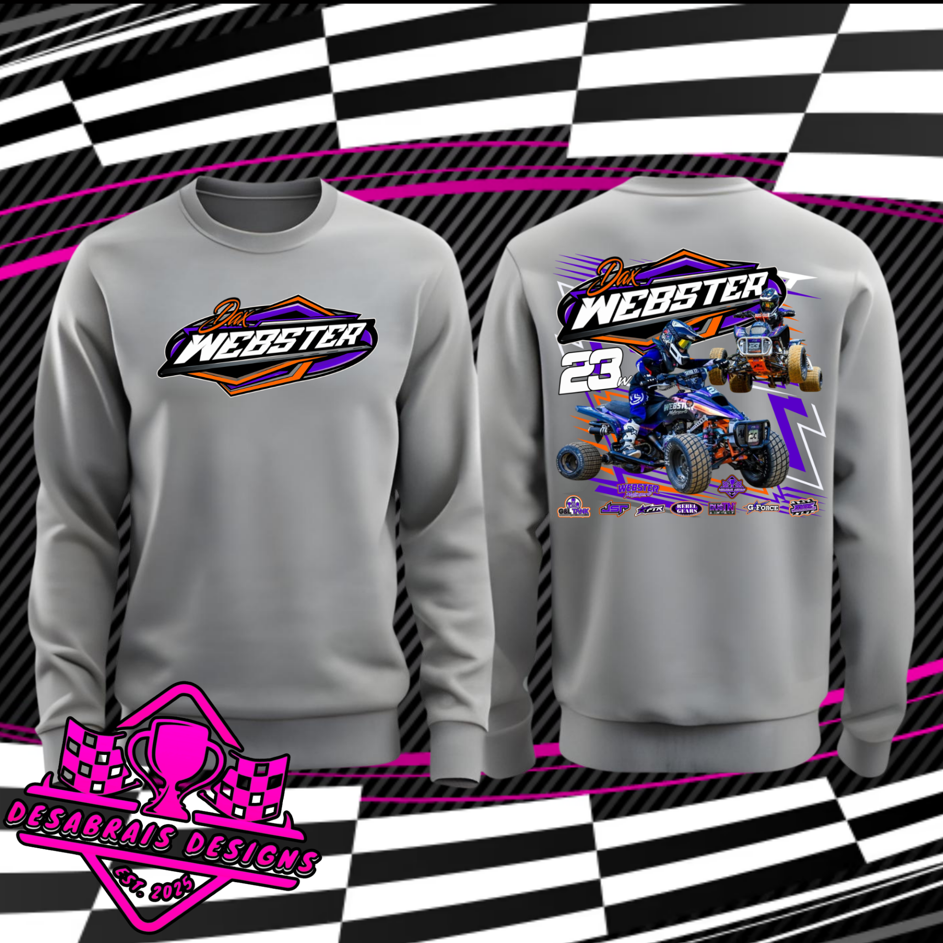 Dax Webster Plus Size Crew Neck