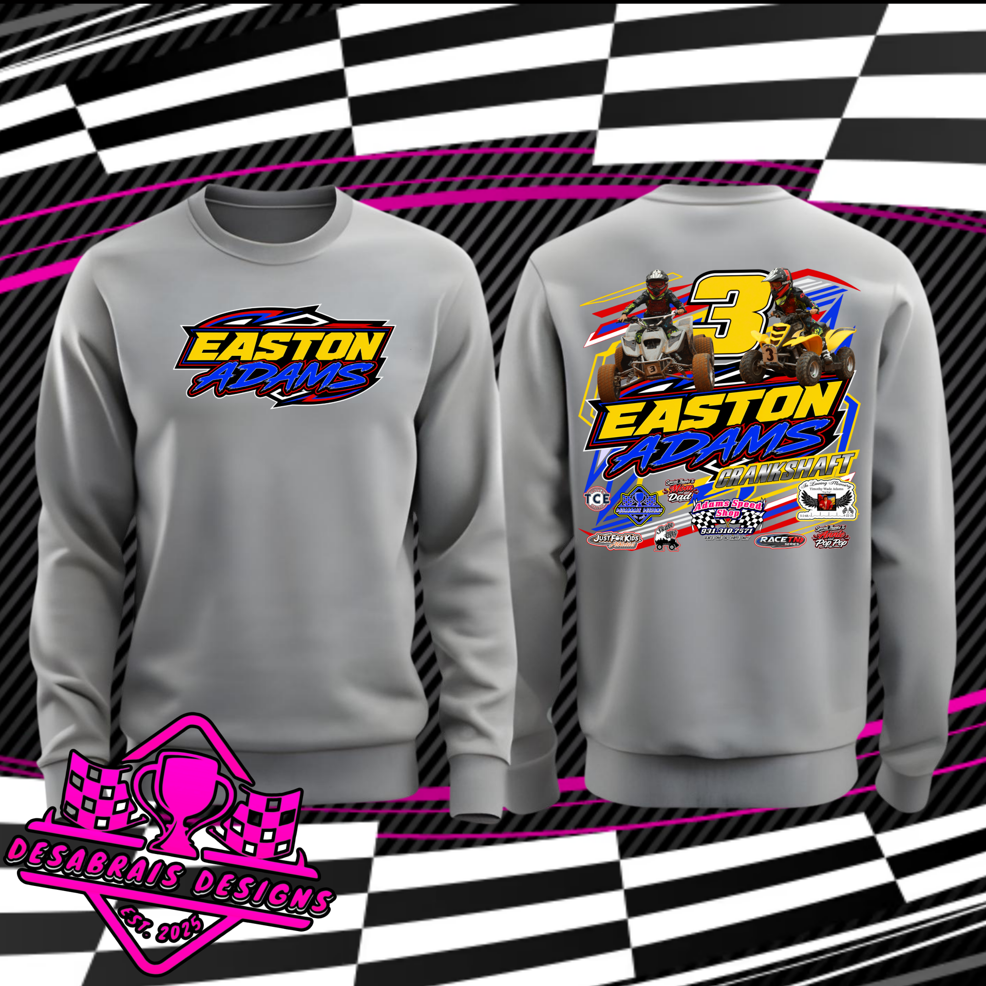 Easton Adams Plus Size Crew Neck