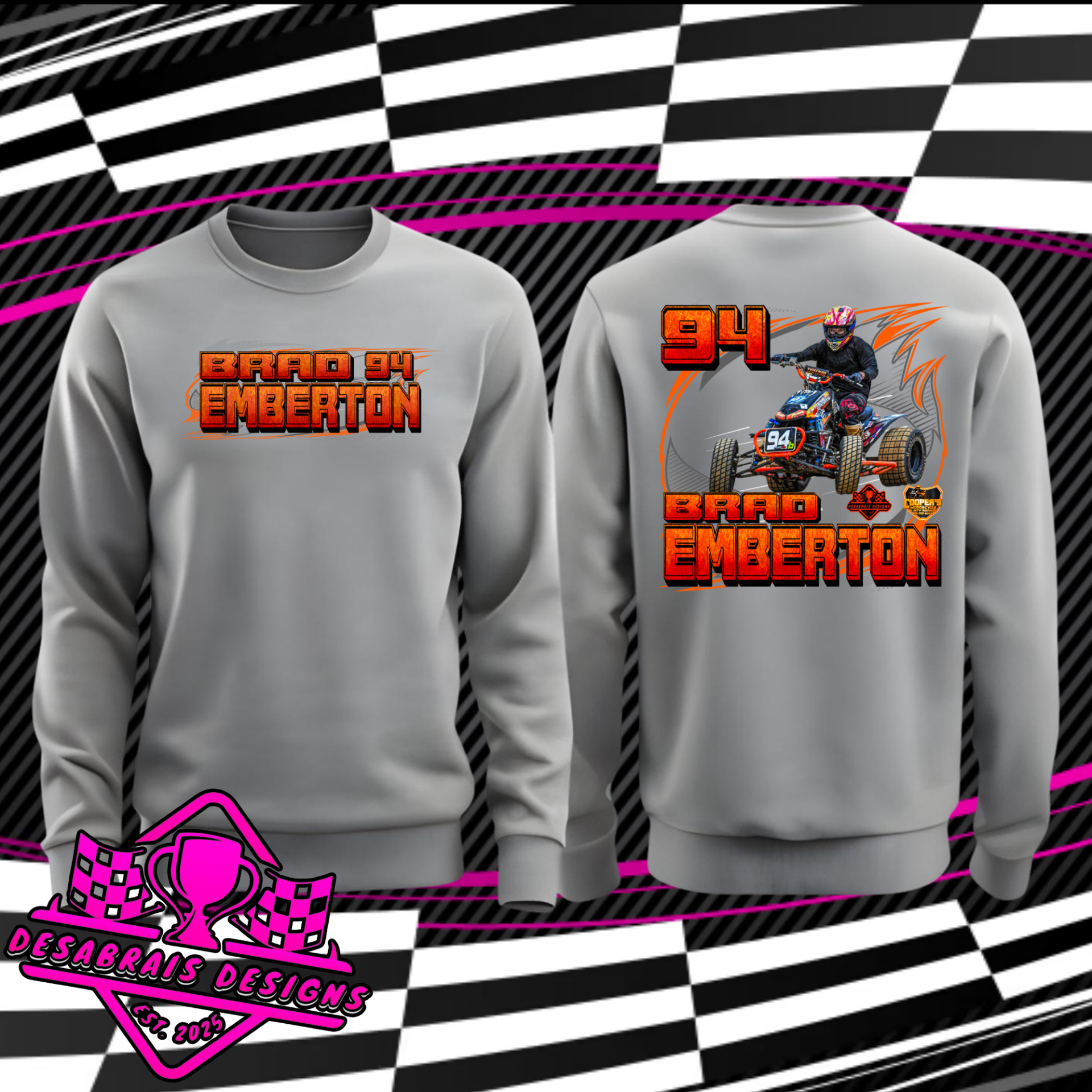 Brad Emberton Plus Size Crew Neck