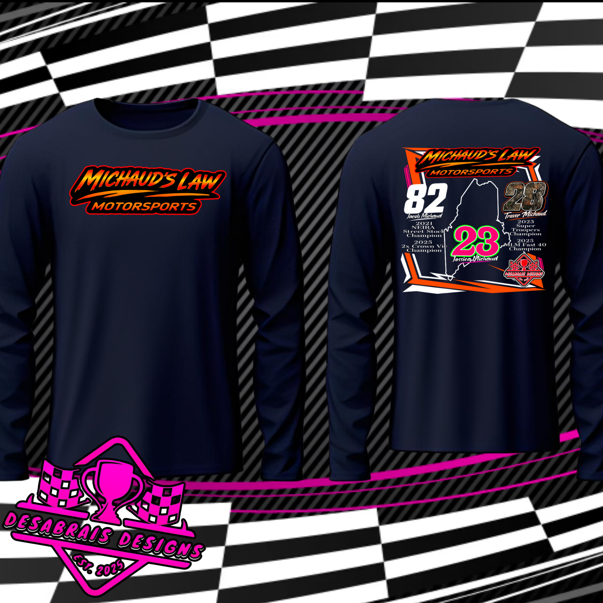 Michaud's Law Plus Size Long Sleeve