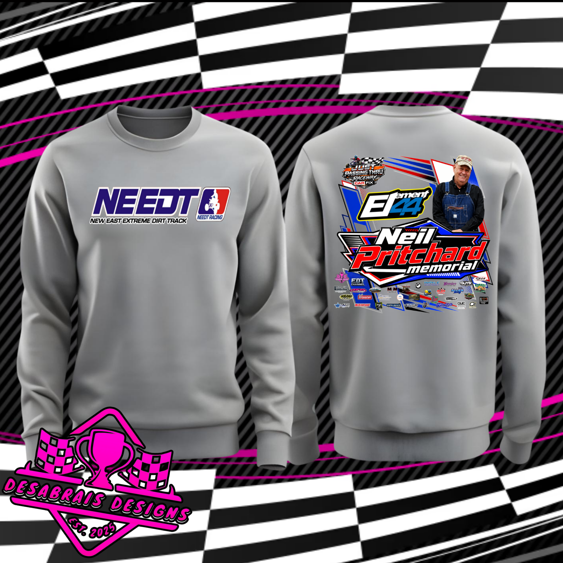 NEEDT Round 1 Youth Crew Neck