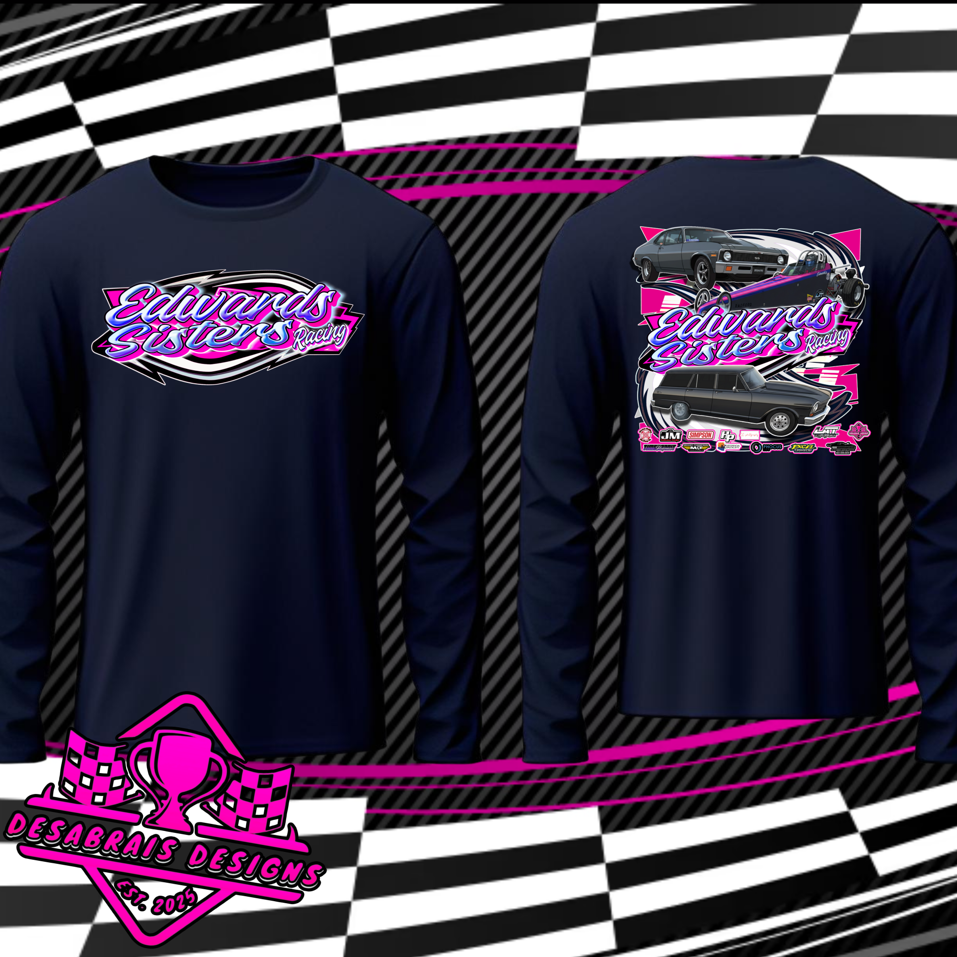 Edwards Sisters Plus Size Long Sleeve