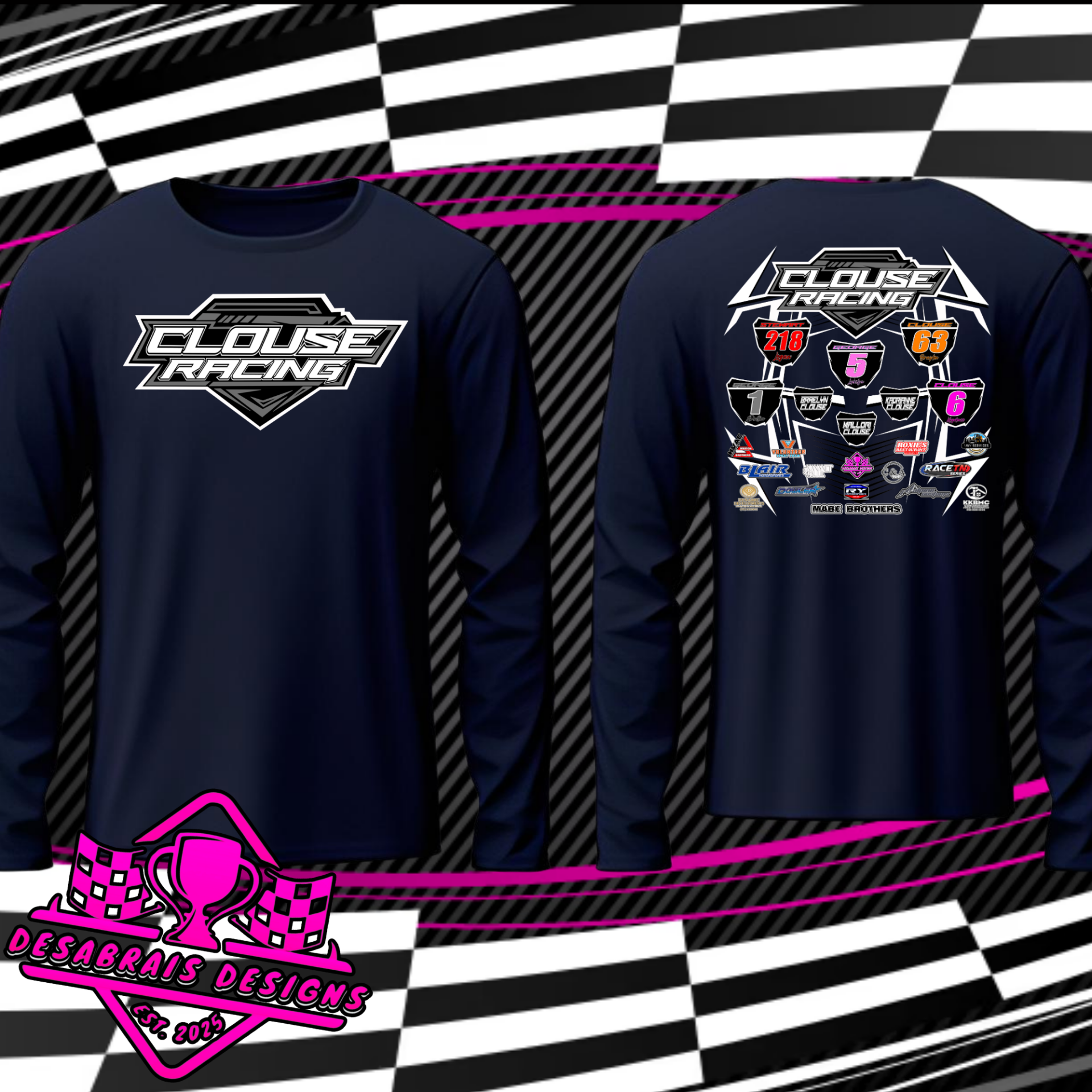 Clouse Racing Youth Long Sleeve
