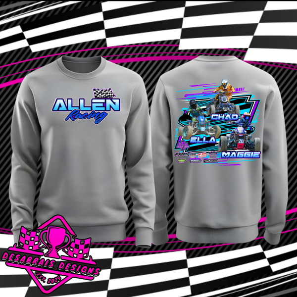 Allen Racing Plus Size Crew Neck