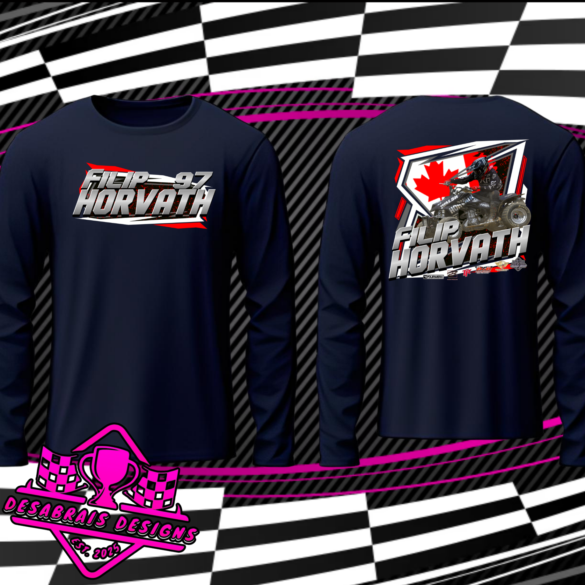 Filip Horvath Plus Size Long Sleeve