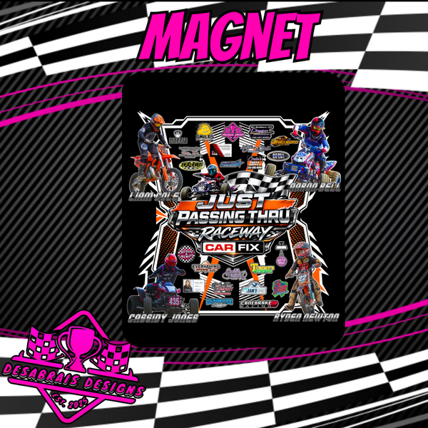 JPT Round 1 Fridge Magnet