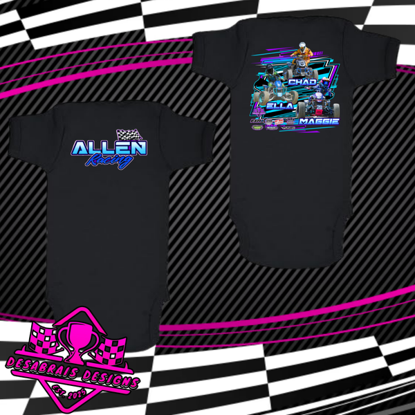 Allen Racing Onesie