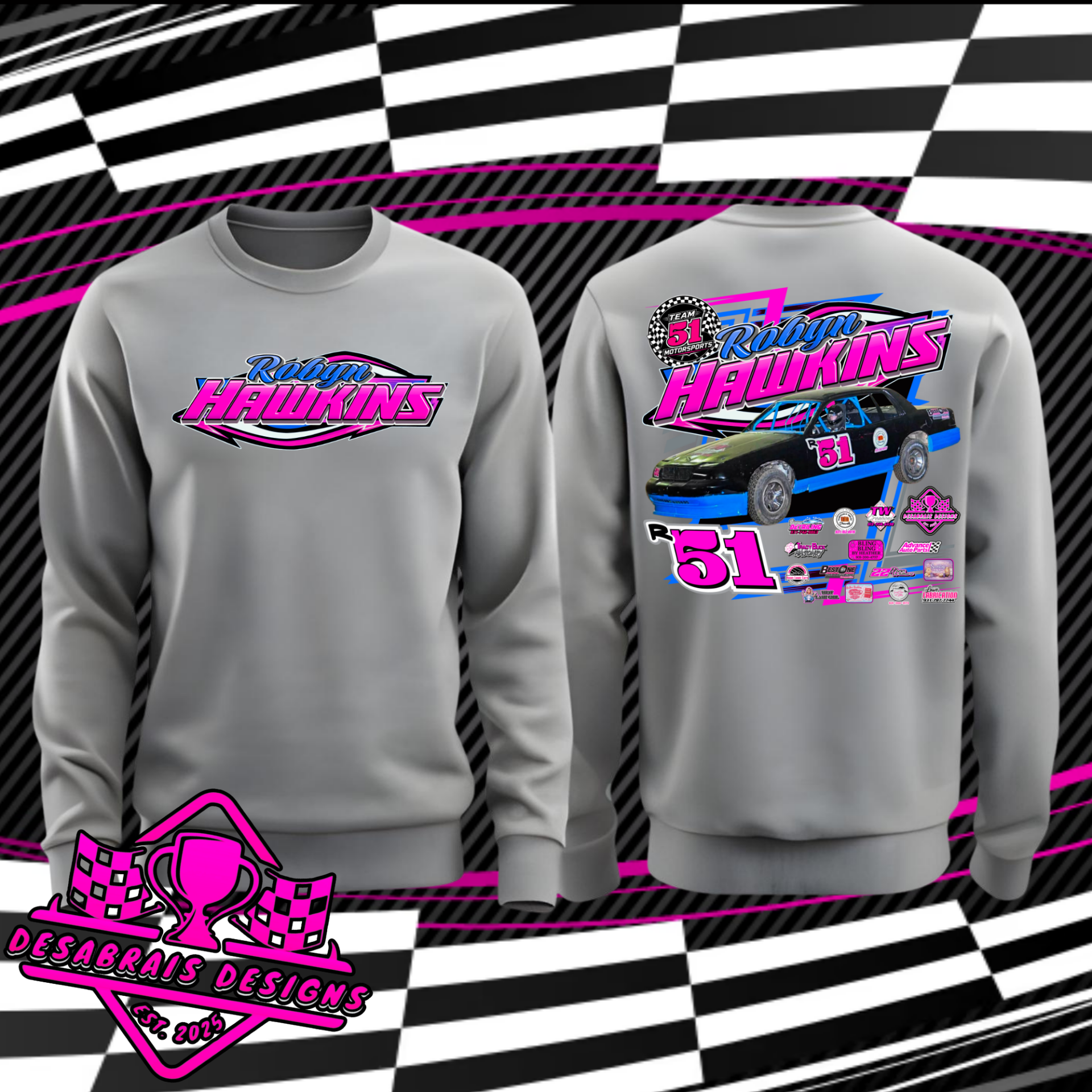 Robyn Hawkins Youth Crew Neck