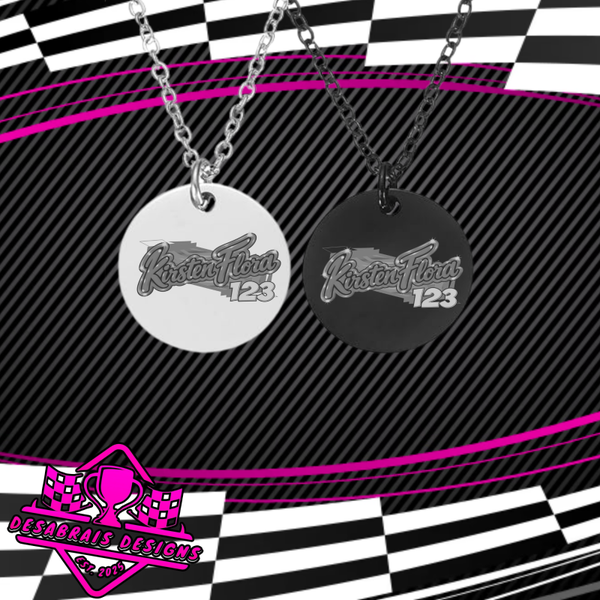 Kirsten Flora Round Necklace