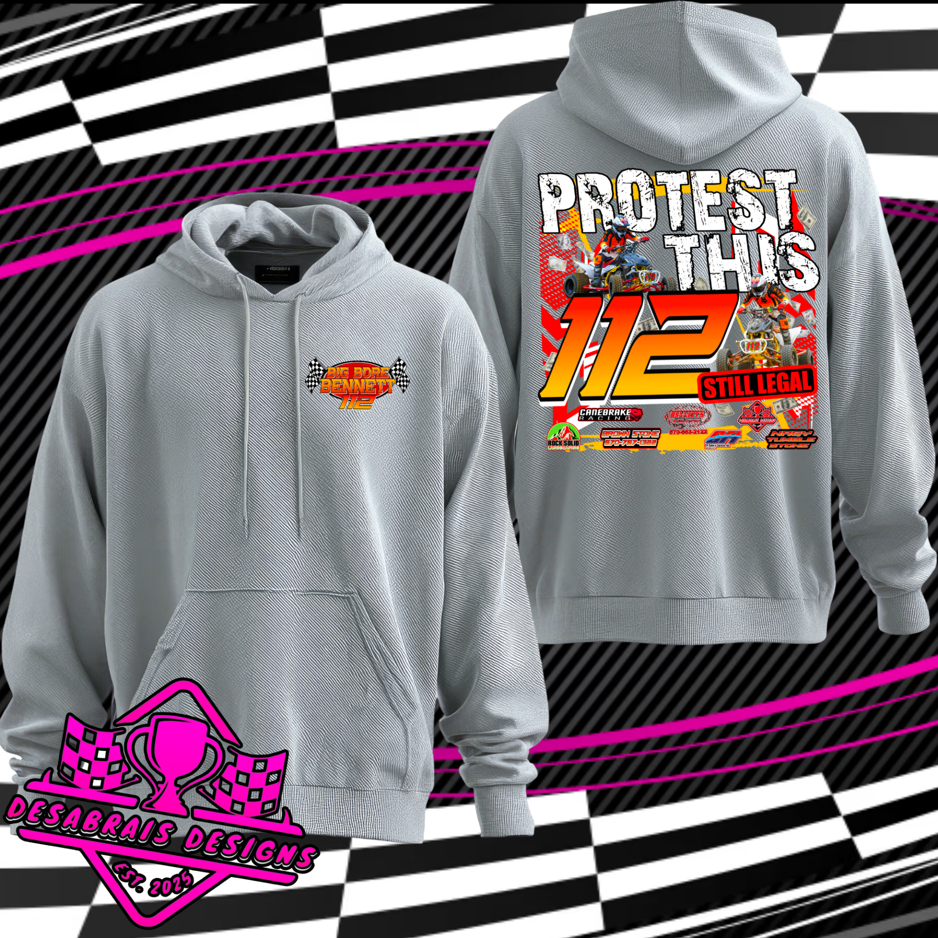 Big Bore Bennett Hoodie's