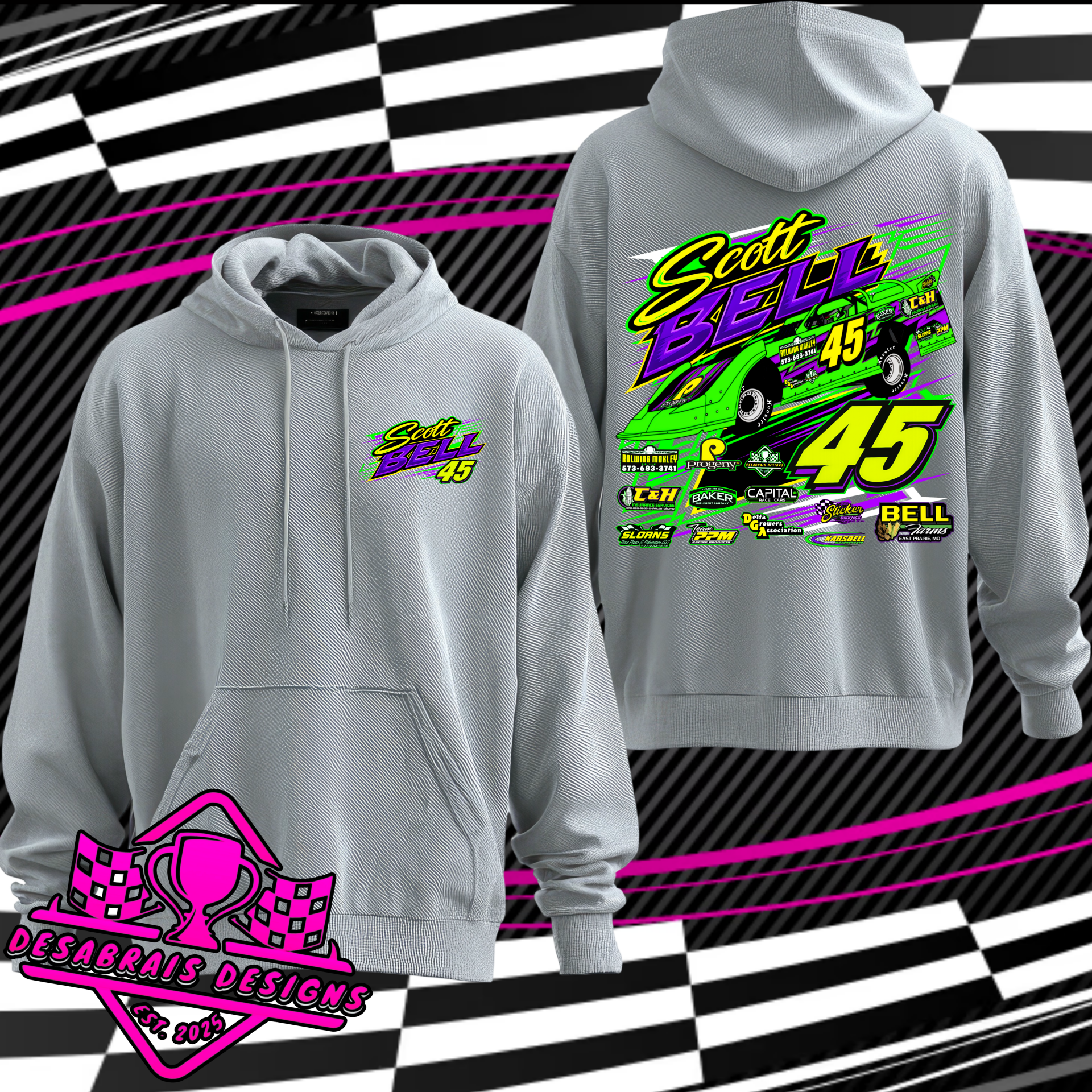 Scott Bell Hoodie's