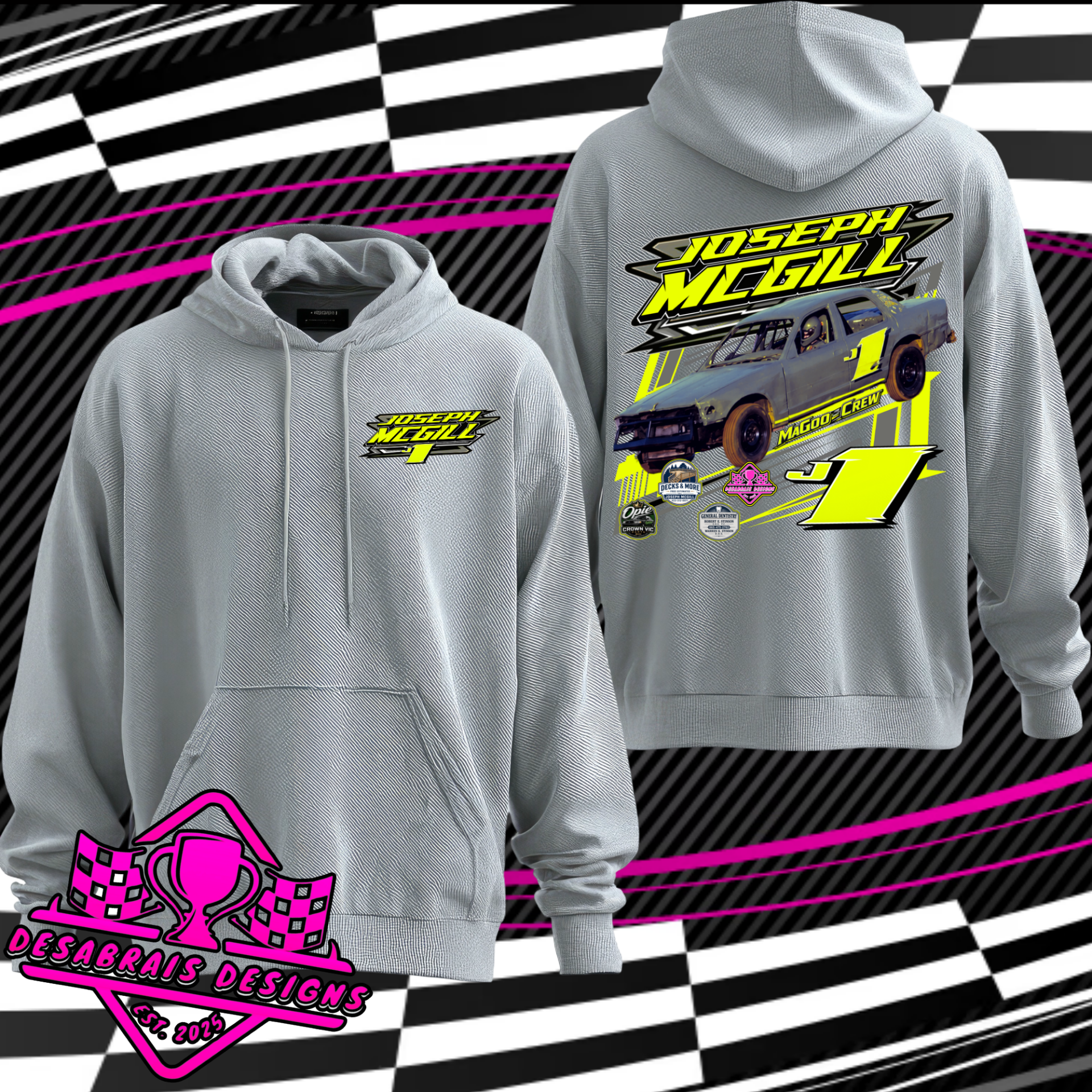 Joseph McGill Hoodie's