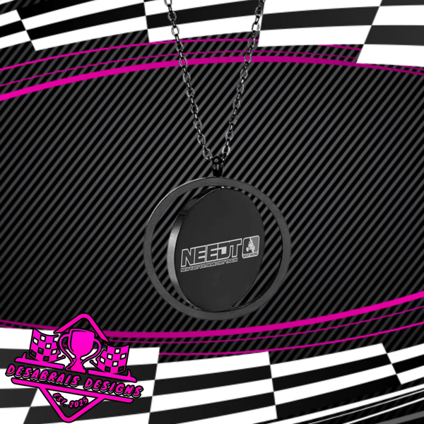 NEEDT Round 1 Rotatable Round Necklace