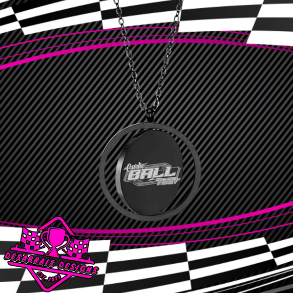 Carlie Ball Rotatable Round Necklace