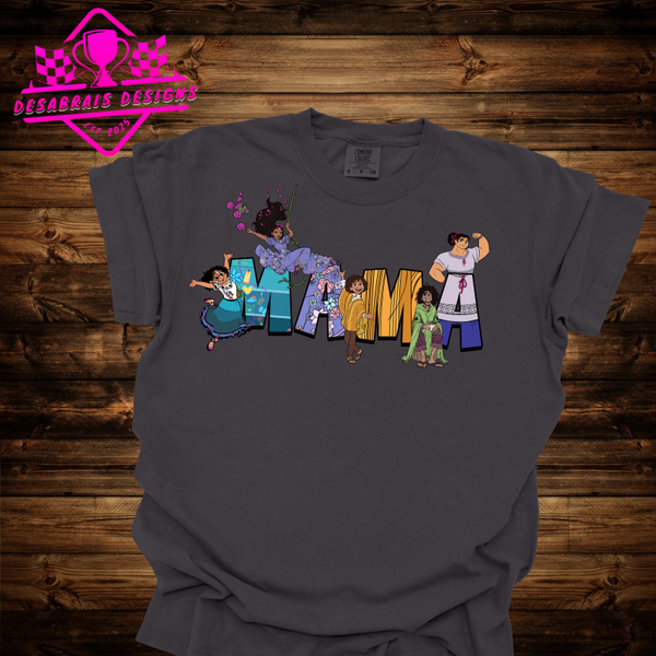 MAMA #42 Comfort Color Plus Size Tee