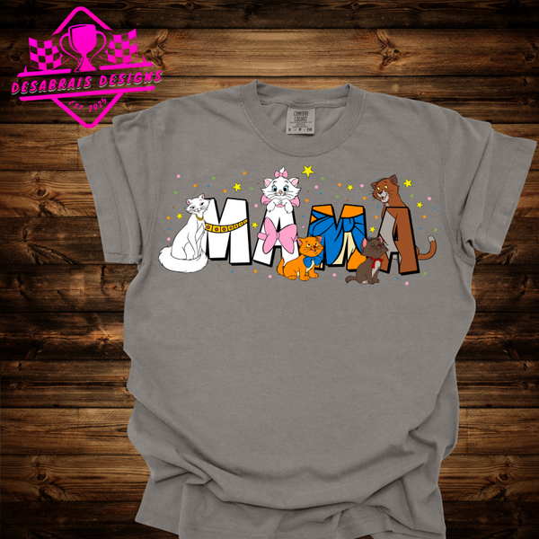 MAMA #43 Comfort Color Plus Size Tee