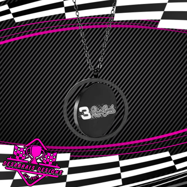 Ronnie Sharp Rotatable Round Necklace
