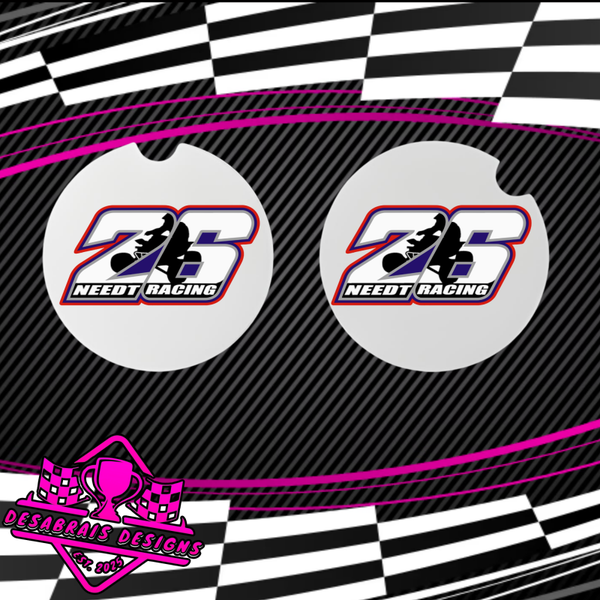 NEEDT Logo Car Coasters