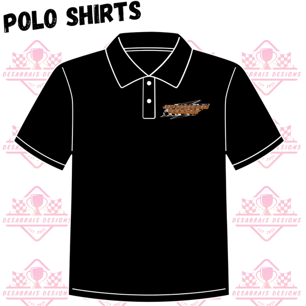 Just Passing Thru Raceway Polo Shirts