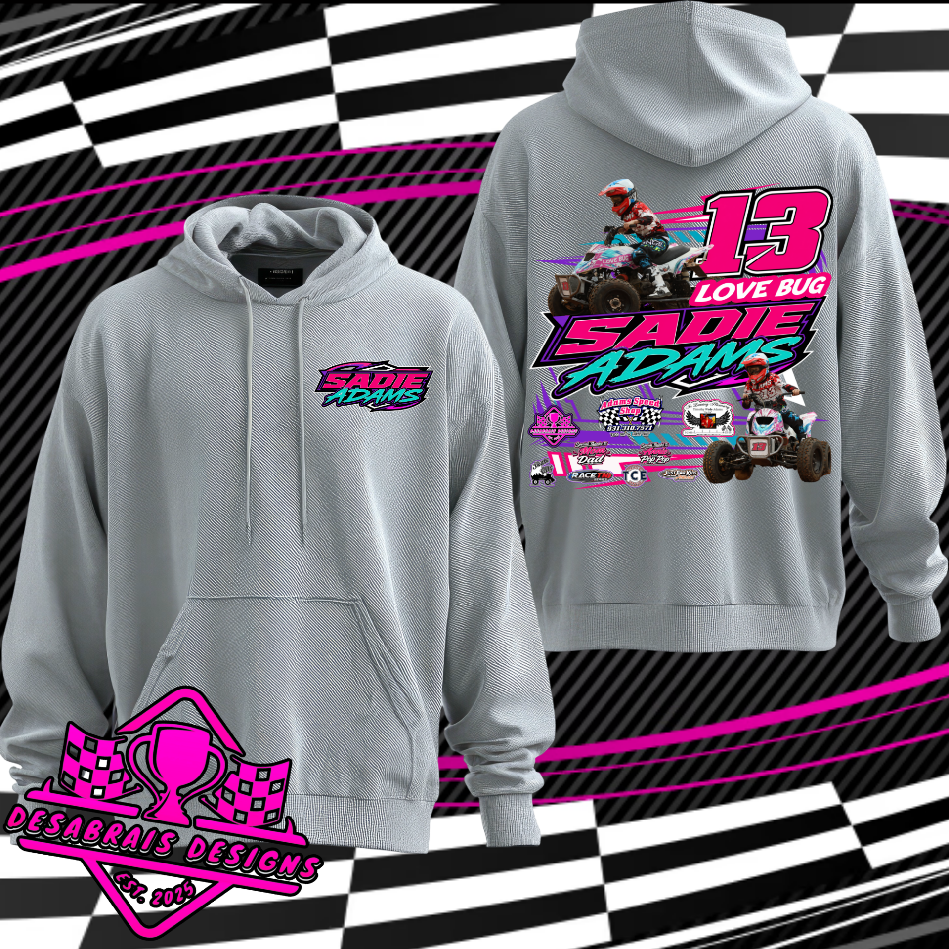 Sadie Adams Hoodie's