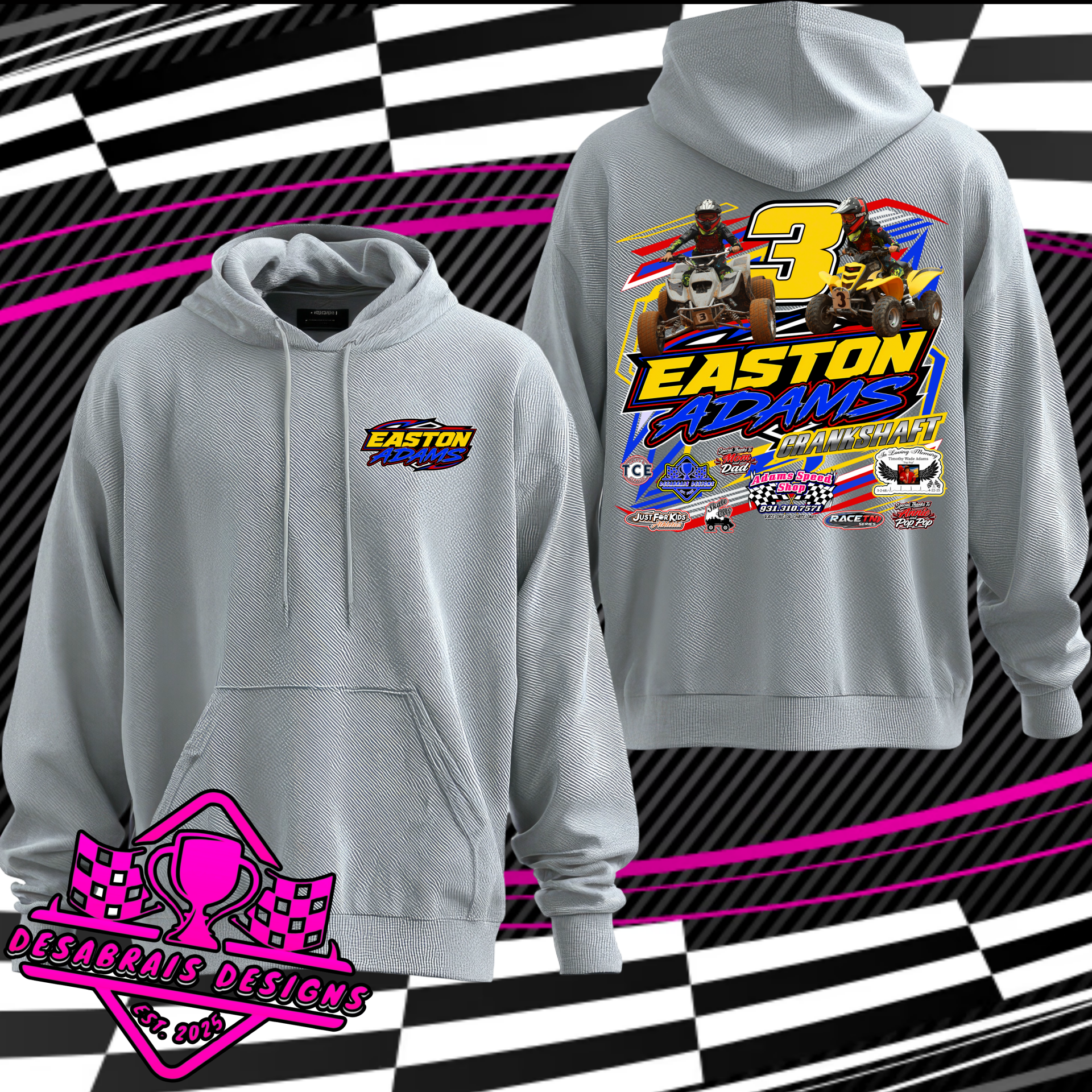 Easton Adams Hoodie's