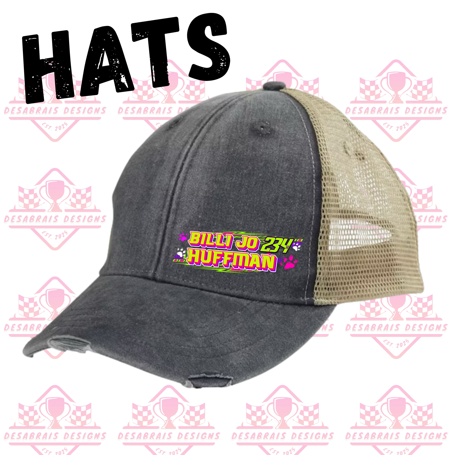 Billi Jo Huffman Distressed Hat