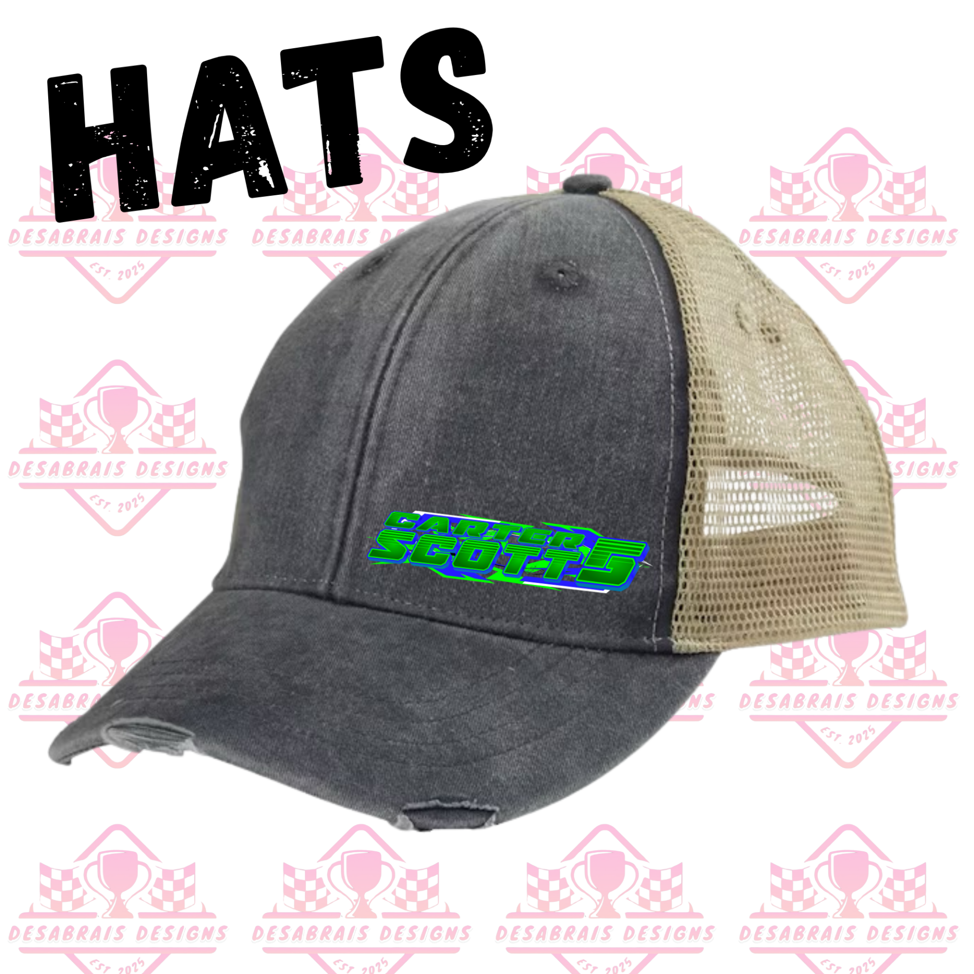 Carter Scott Distressed Hat