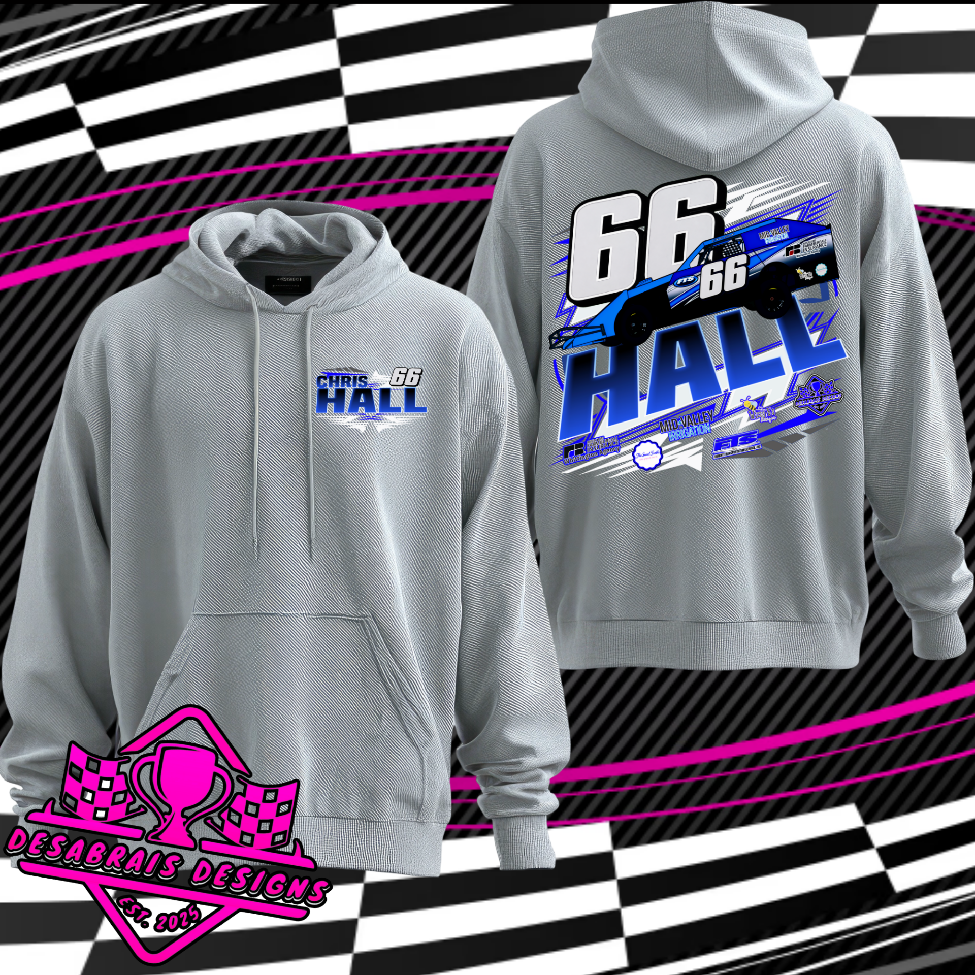 Chris Hall Hoodie's