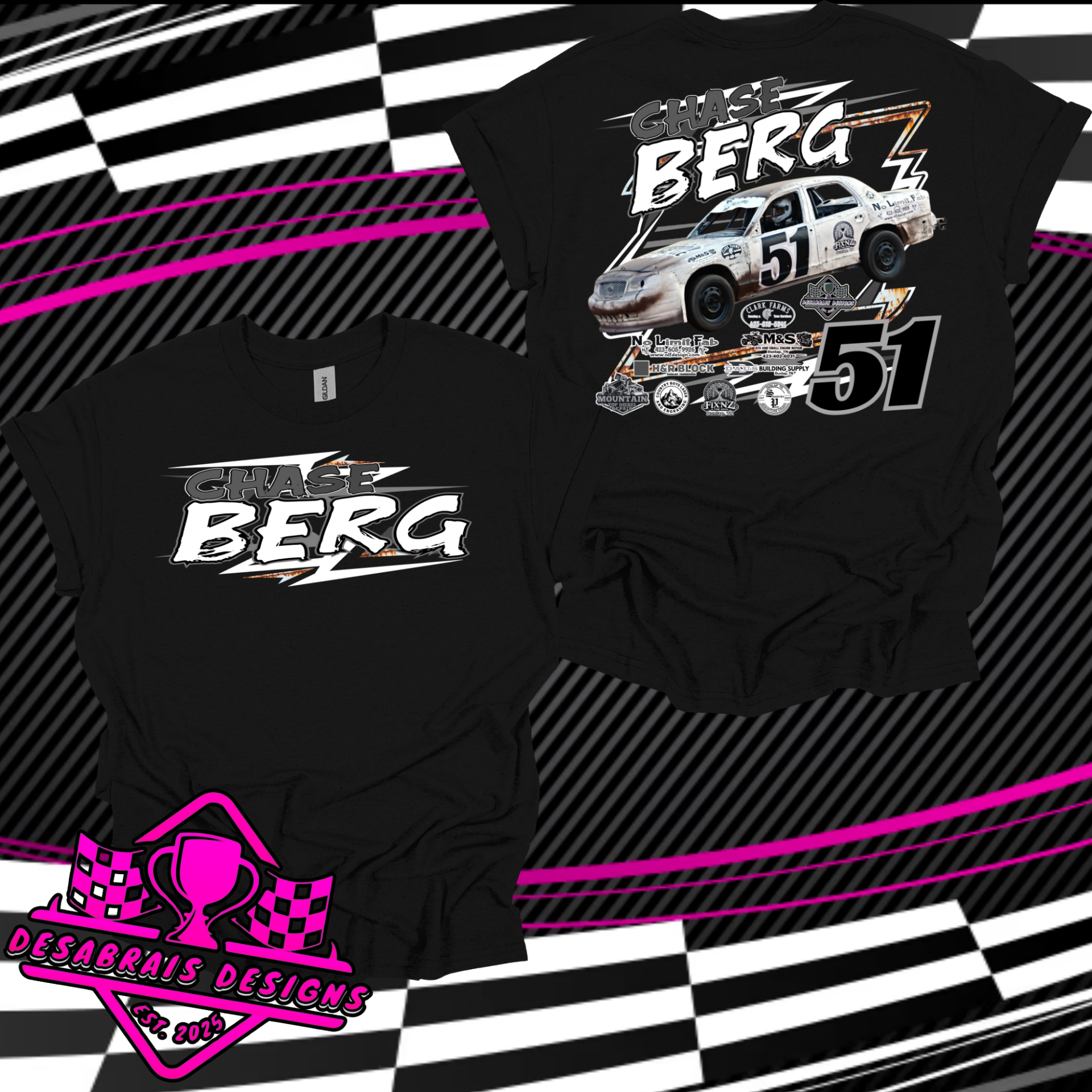 Chase Berg Plus Size Tee