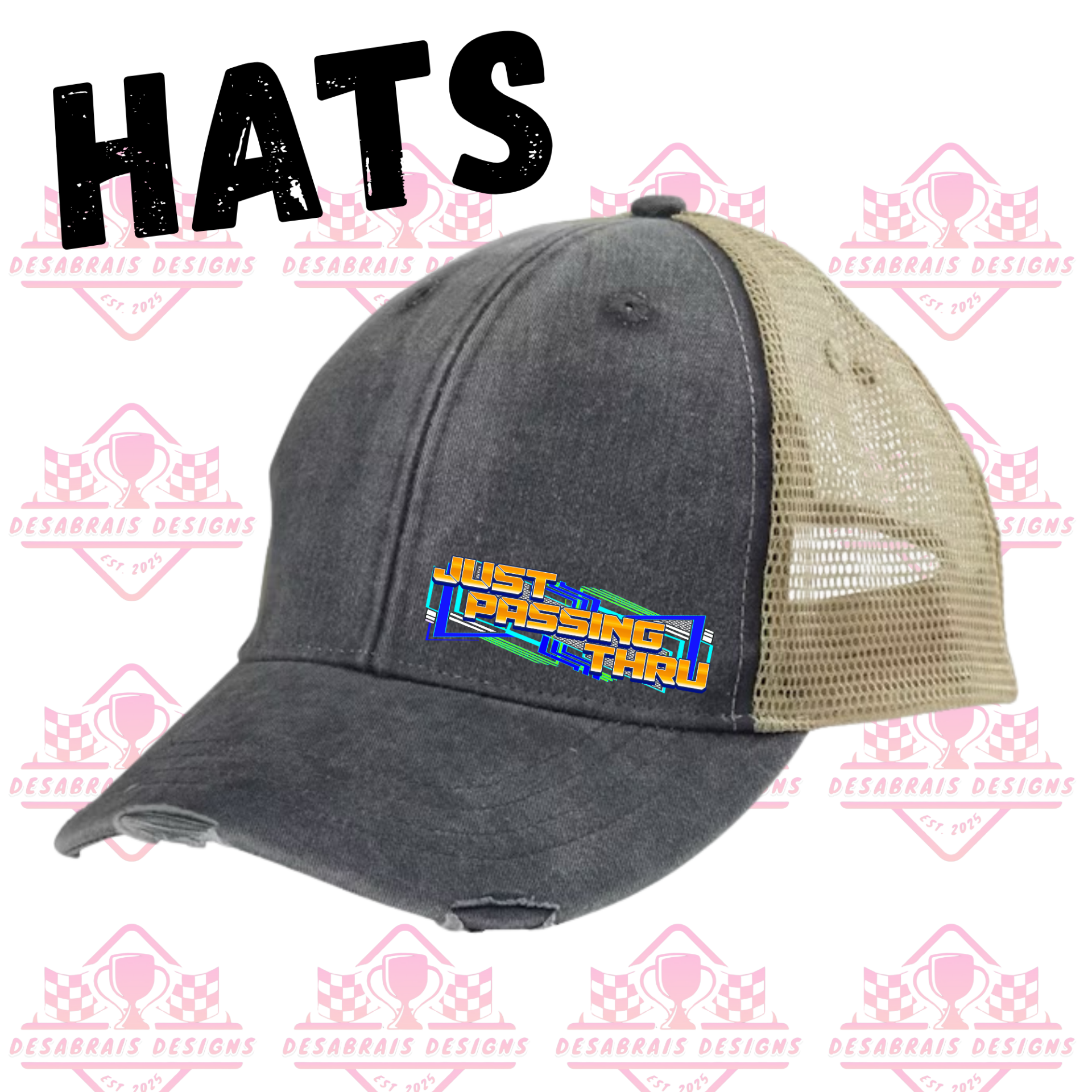 JPT National Distressed Hat