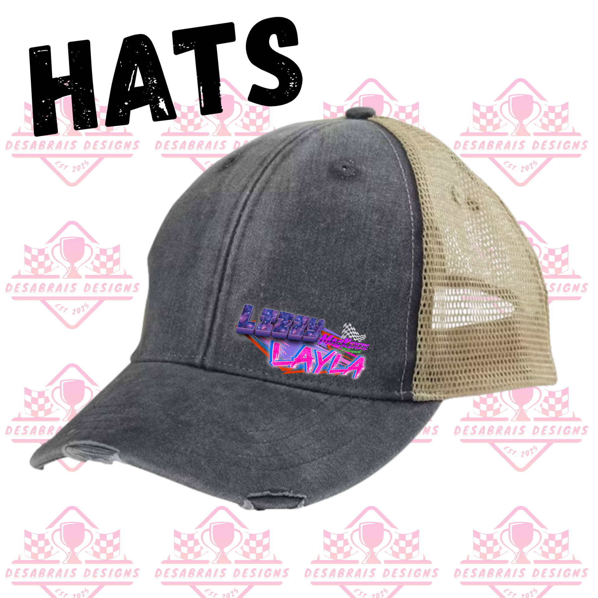 Mackenzie Motorsports Distressed Hat
