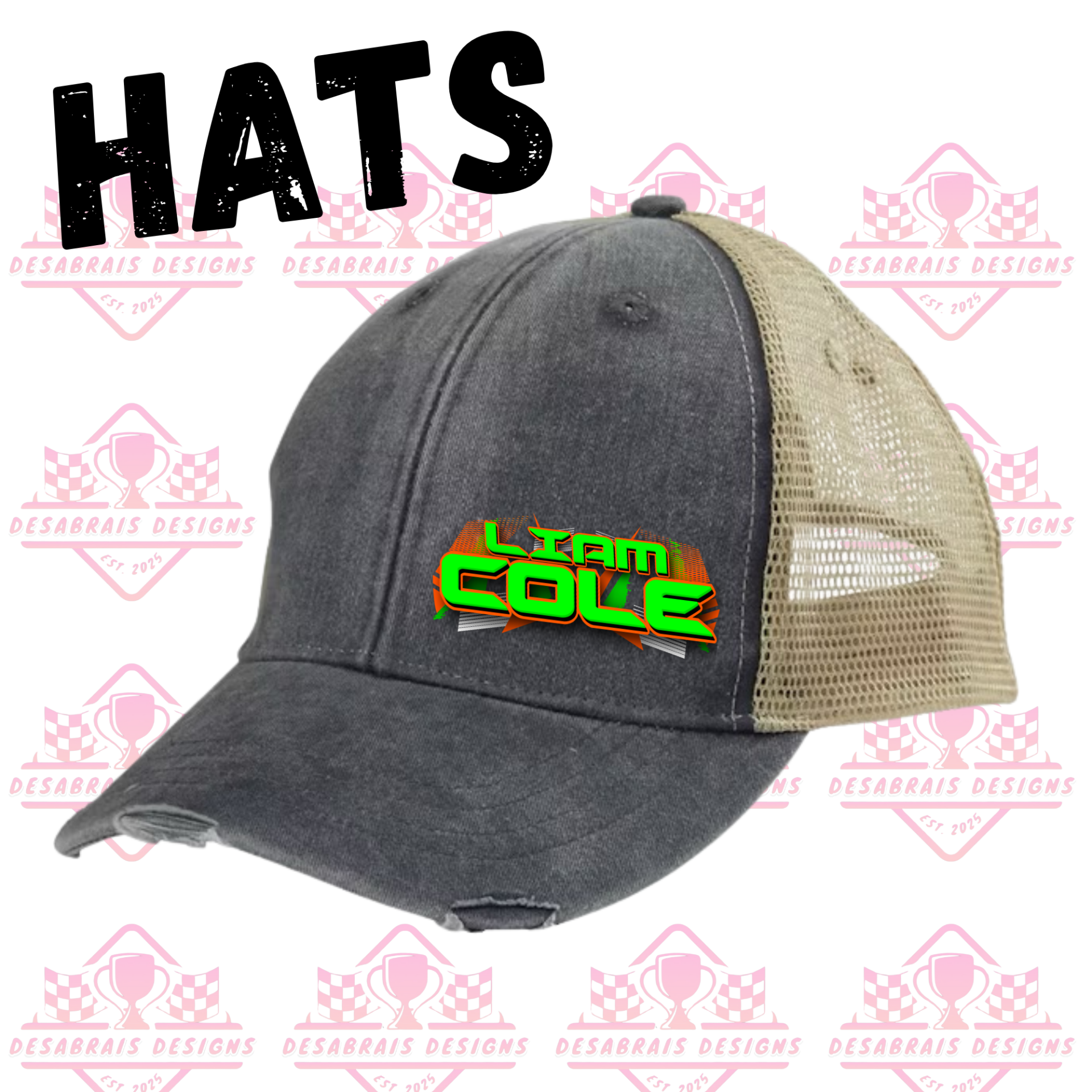 Liam Cole Distressed Hat