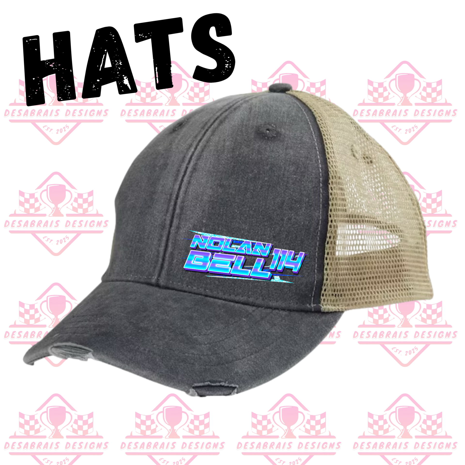 Nolan Bell Distressed Hat