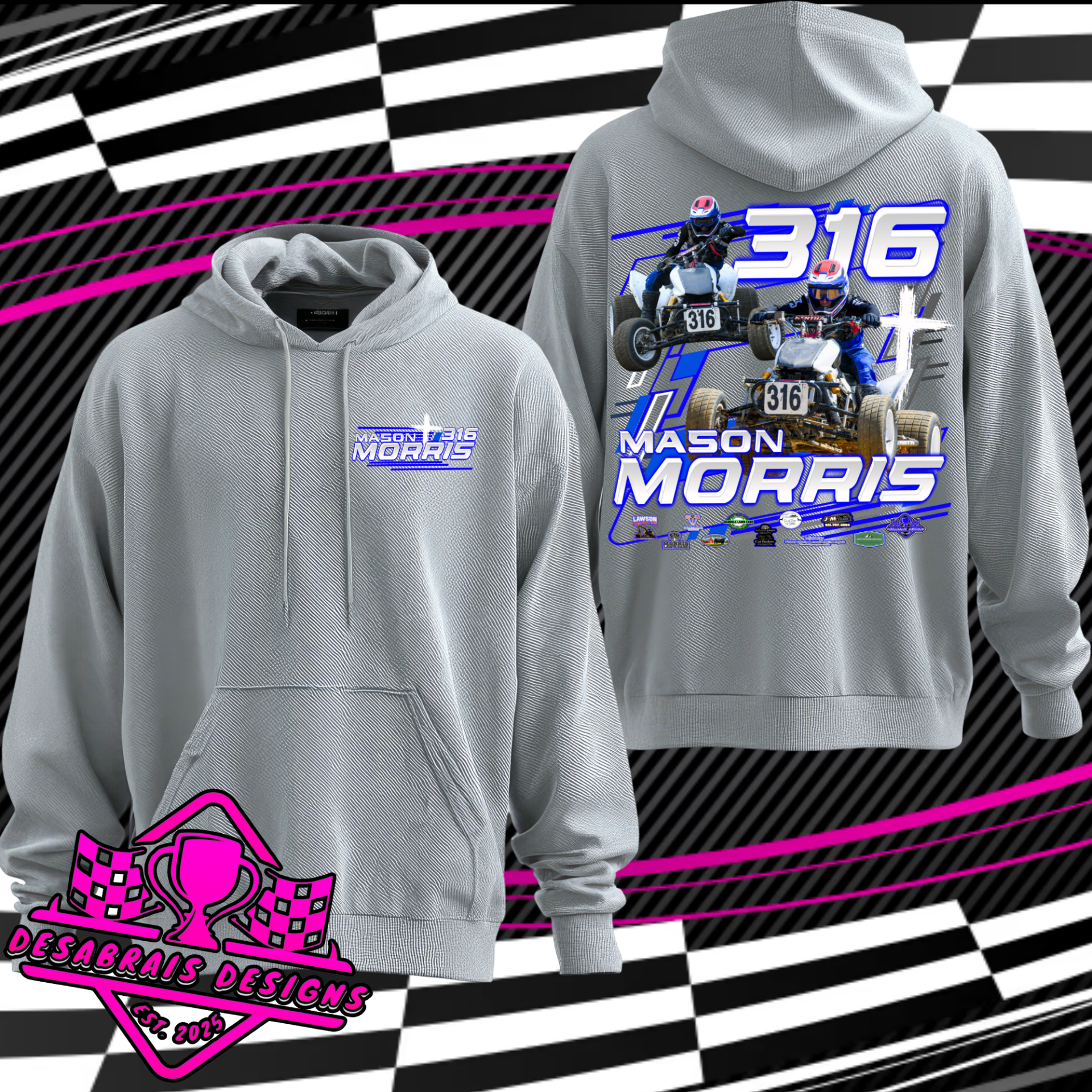 Mason Morris Hoodie's