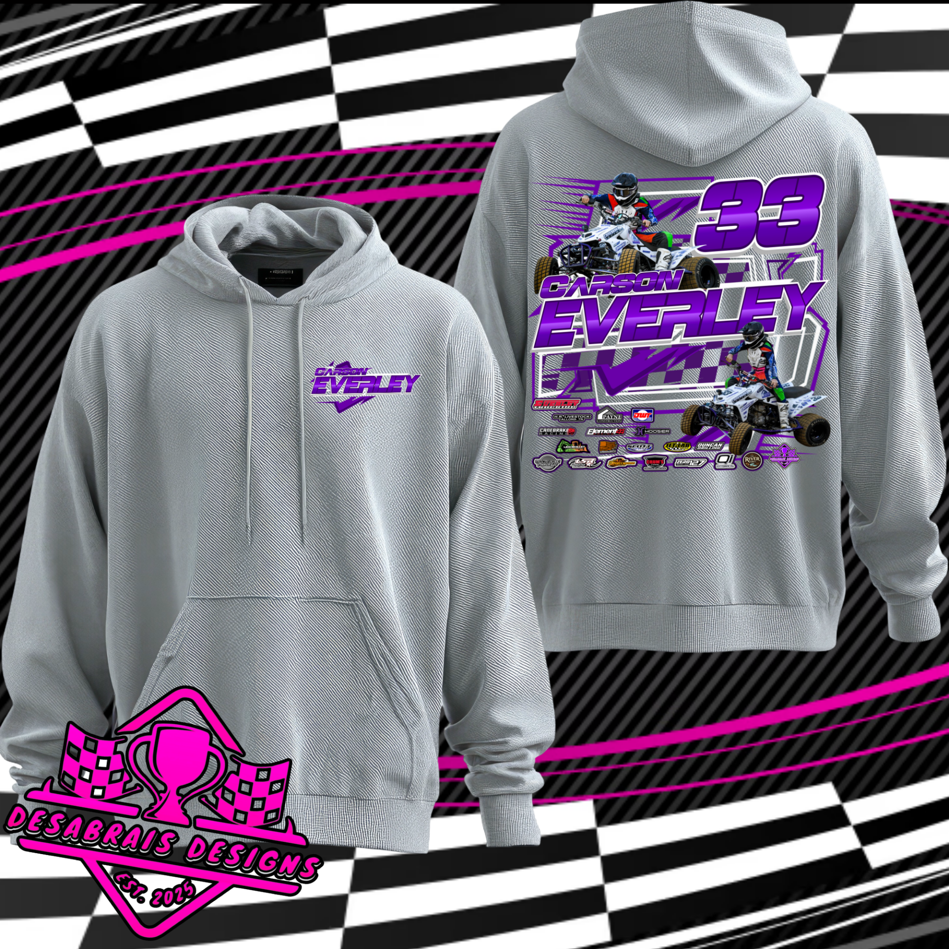 Carson Everley Hoodie's