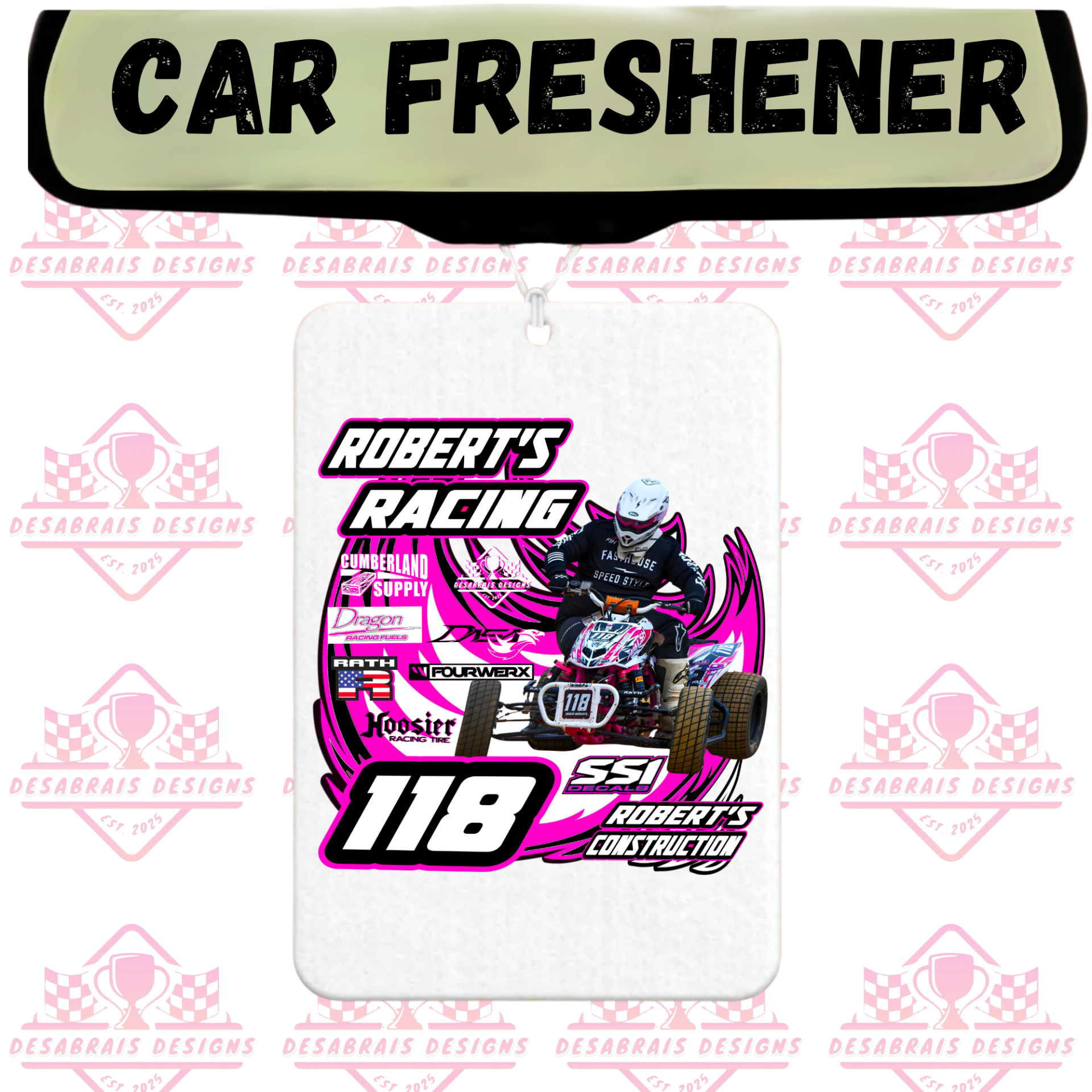 Roberts Motorsports Car Freshener