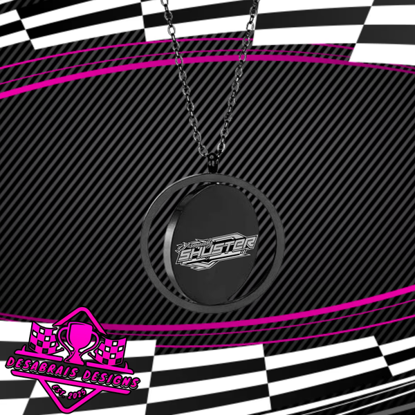 Kennedy Shuster Rotatable Round Necklace
