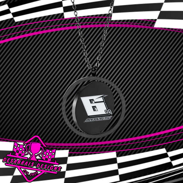 Marcus Mays Rotatable Round Necklace