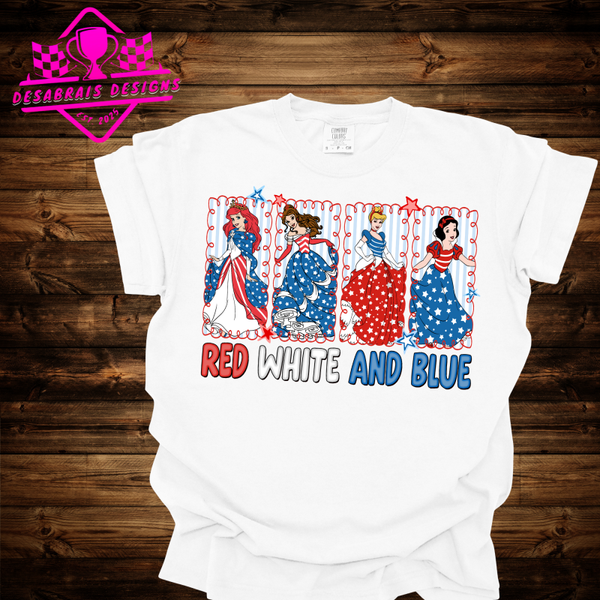 Princess RWB #5 Comfort Color Tee