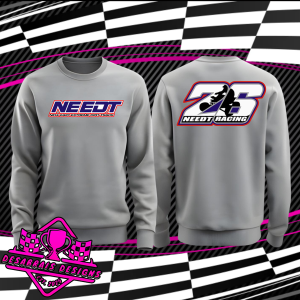 NEEDT Logo Plus Size Crew Neck