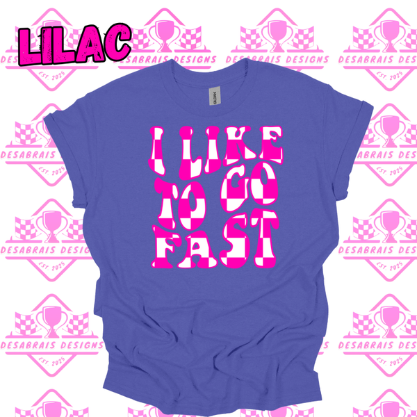 I Like To Go Fast Plus Size Tee