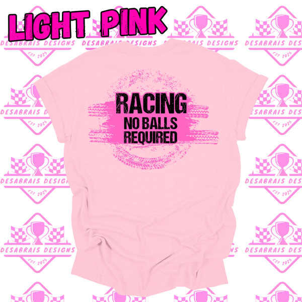 No Balls Required Plus Size Tee