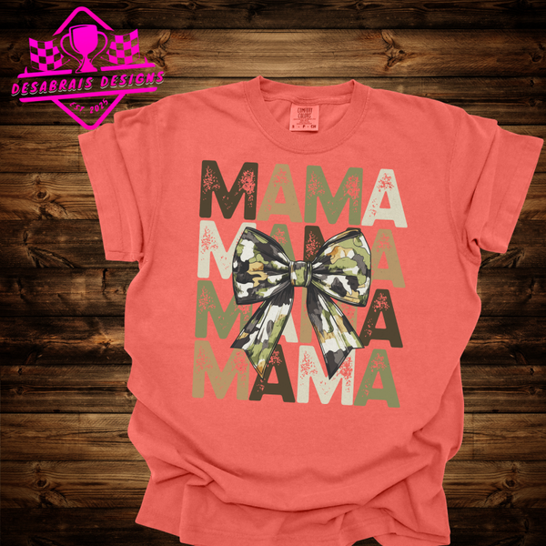 Camo MAMA #58 Comfort Color Tee