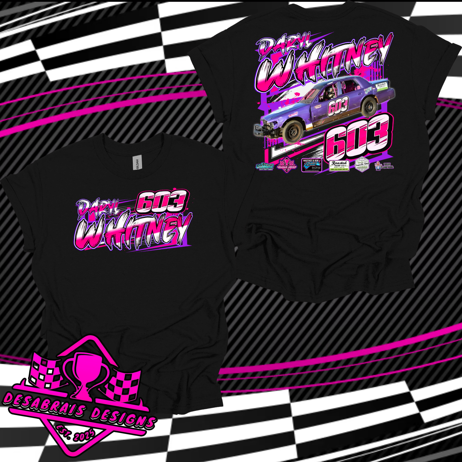 Daryl Whitney Tees