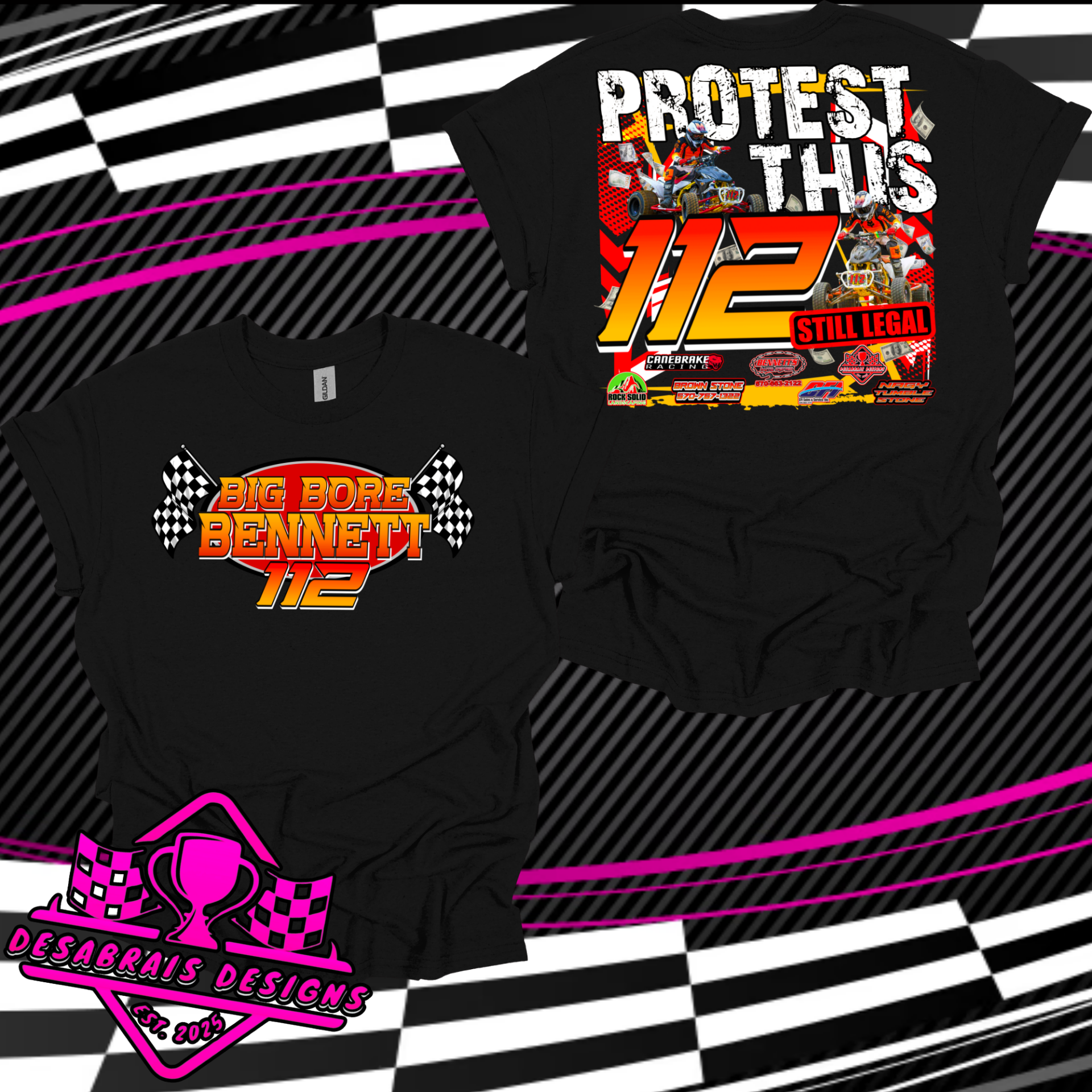 Big Bore Bennett Tees