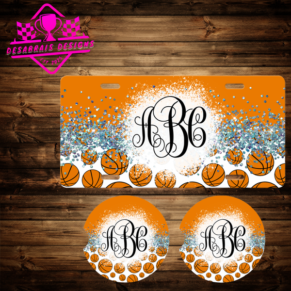 Basket Ball Silver Sparkle Bundle