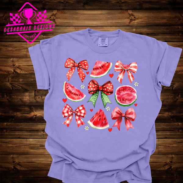 Watermelon Coquette Tee